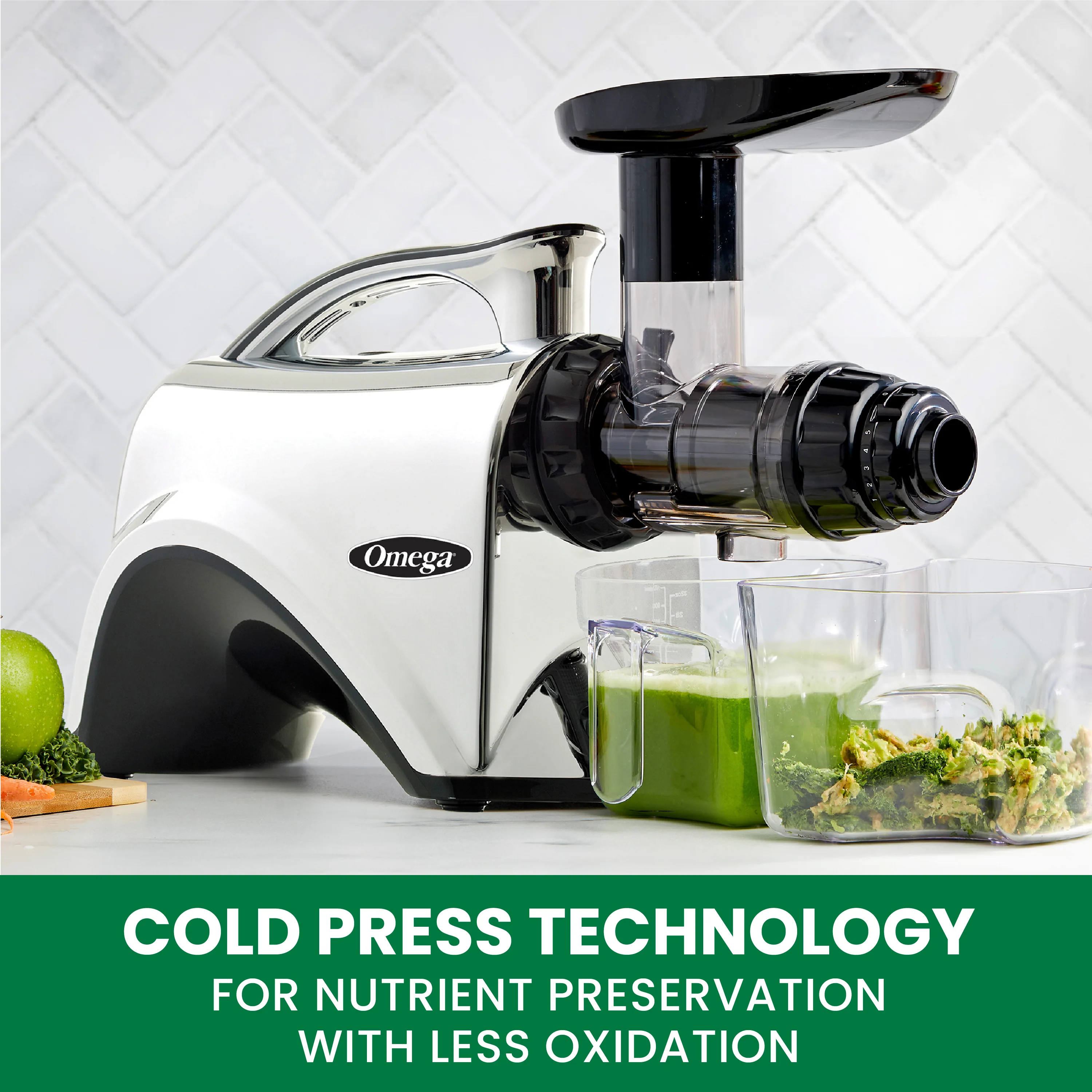 Omega Premium Nutrition System Cold Press Juicer (NC900) - Image 3