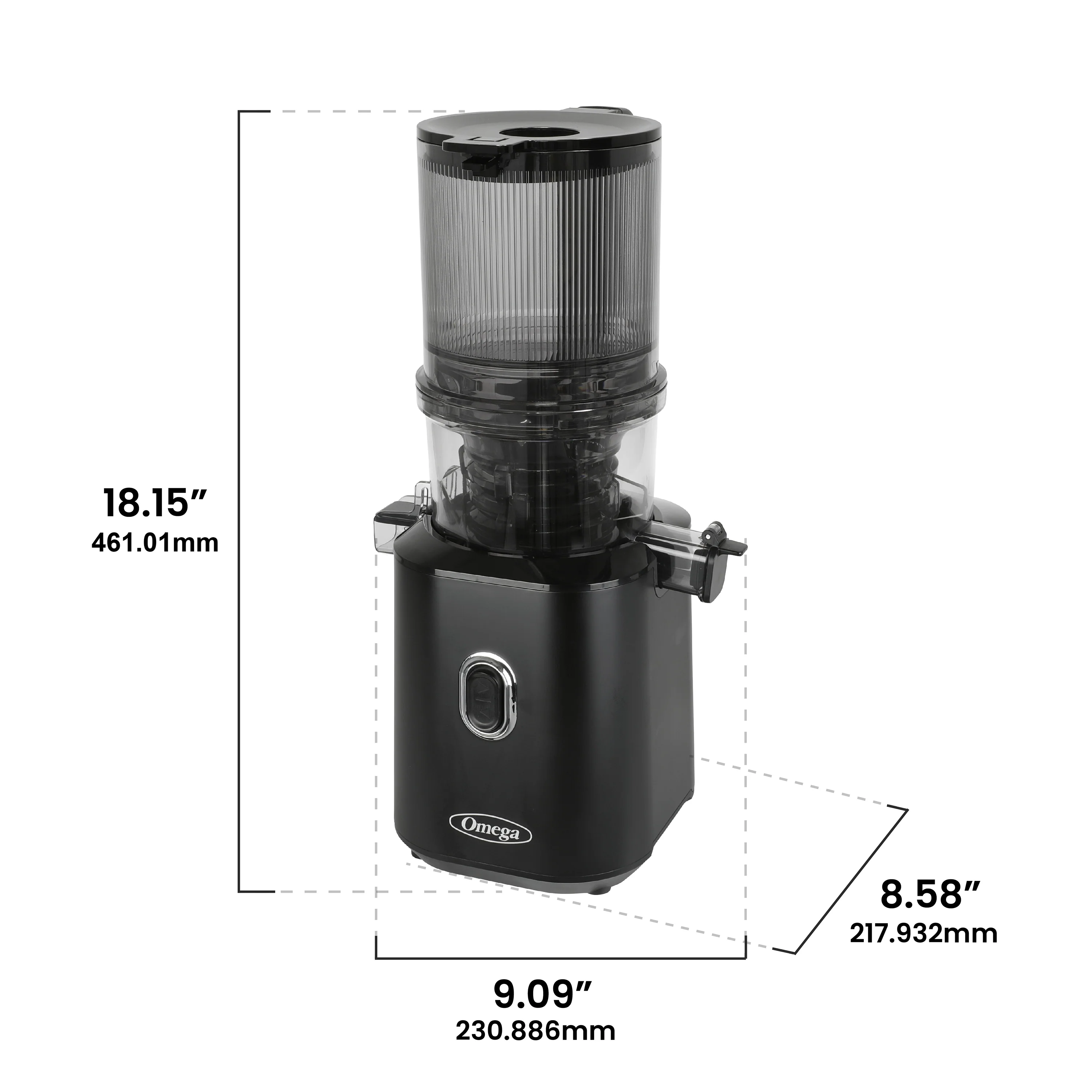 Omega Time Saving Cold Press Batch Juicer (OMJCSMVB) - Image 9