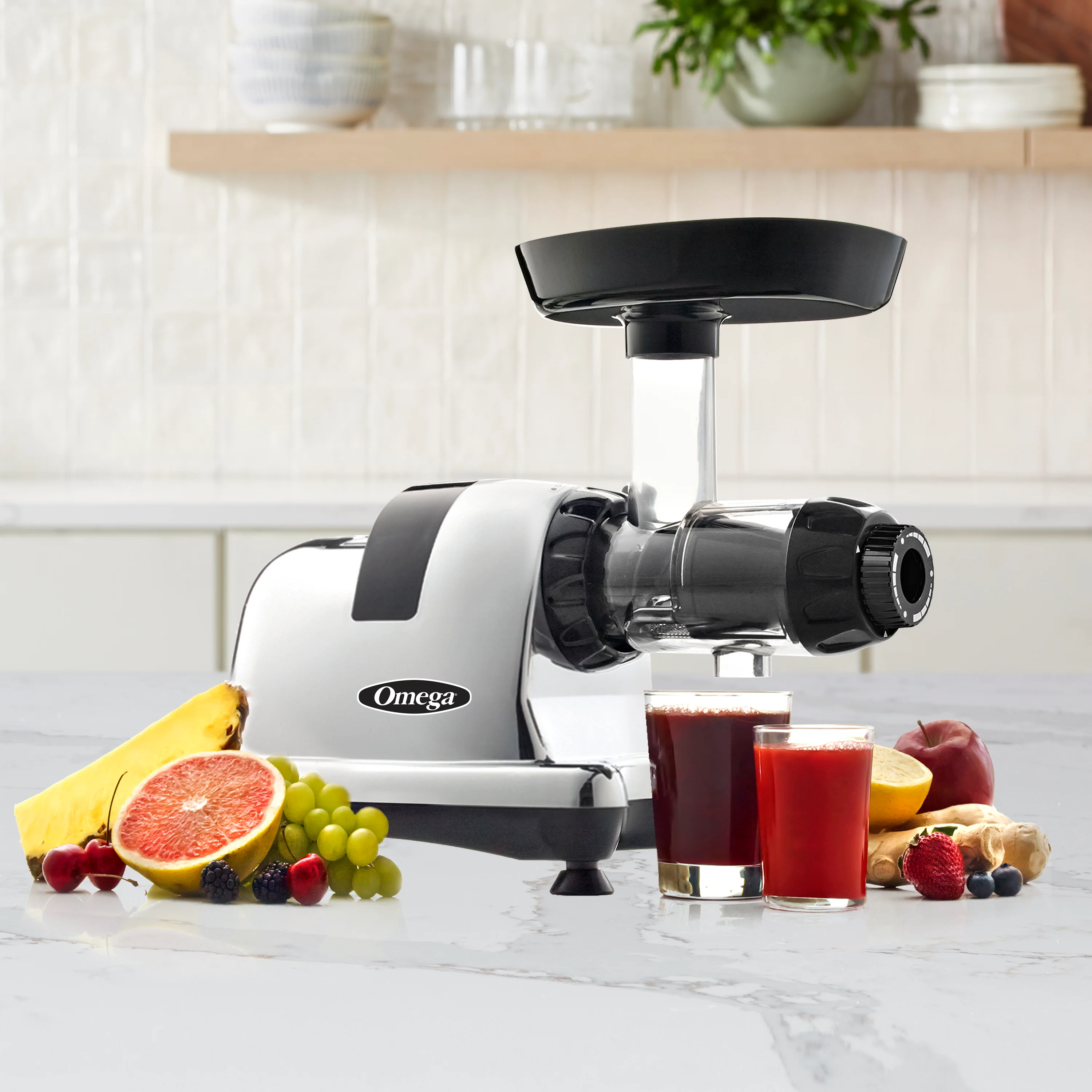 Omega All in One Nutrition System Cold Press Juicer (J8006) - Image 11